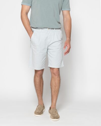 ΒΕΡΜΟΥΔΑ CHINOS ΕΛΑΣΤΙΚΗ ΜΕΣΗ REGULAR FIT-ΠΑΓΟΣ