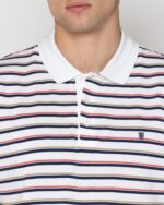 ΜΠΛΟΥΖΑ ACORN POLO PIQUE REGULAR FIT-ΜΠΛΕ-ΑΣΠΡΟ