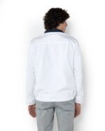 ΜΠΟΥΦΑΝ BOMBER REGULAR FIT-ΑΣΠΡΟ