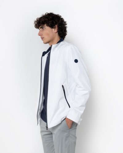 ΜΠΟΥΦΑΝ BOMBER REGULAR FIT-ΑΣΠΡΟ