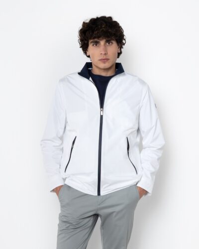 ΜΠΟΥΦΑΝ BOMBER REGULAR FIT-ΑΣΠΡΟ