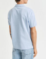 Gant Polo T-shirt Fresh Blue