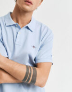 Gant Polo T-shirt Fresh Blue