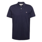 Gant Shield Pique Polo T-shirt Μπλε
