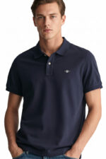 Gant Shield Pique Polo T-shirt Μπλε
