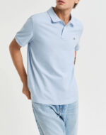 Gant Polo T-shirt Fresh Blue