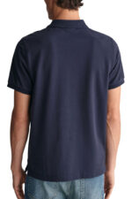 Gant Shield Pique Polo T-shirt Μπλε