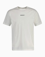 Gant T-shirt Creamed White