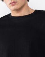 ΜΠΛΟΥΖΑ OVER T-SHIRT JERSEY-ΜΑΥΡΟ