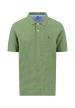 Πόλο από βαμβάκι με δομημένη επιφάνεια – Premium Cotton-πρασινο