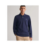 Gant Polo Μπλούζα Κοντομάνικη Navy Μπλε