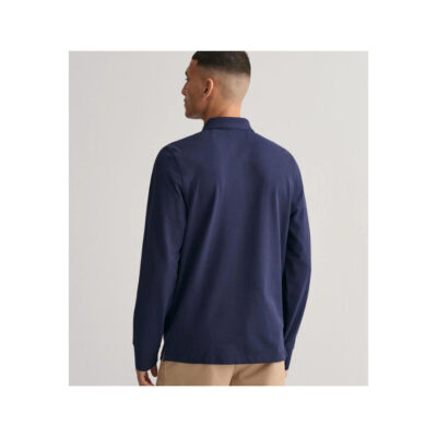 Gant Polo Μπλούζα Κοντομάνικη Navy Μπλε