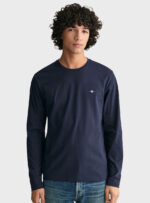 Gant T-shirt Navy Μπλε