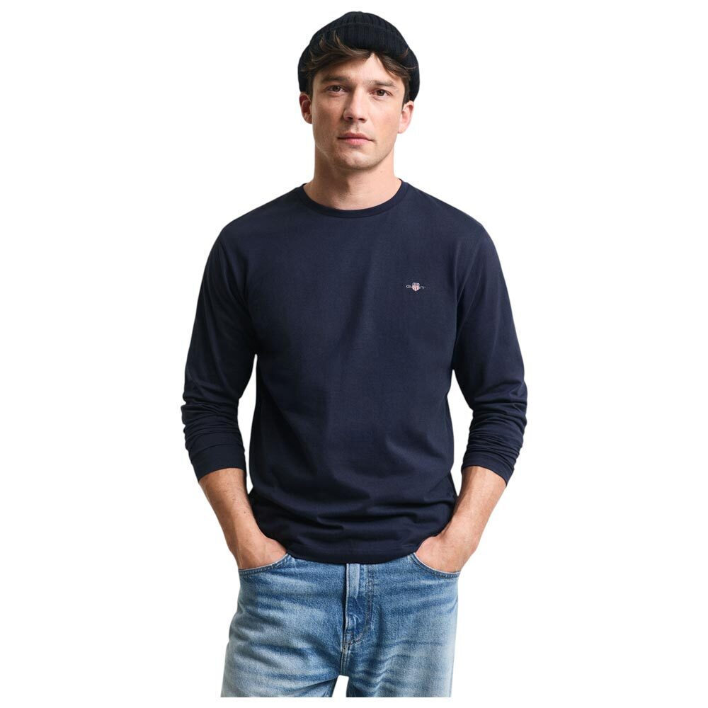 Gant T-shirt Navy Μπλε